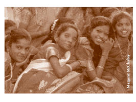 Foto: Muchachas en India